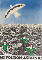Plakát: MDF - Mi nem repülünk, mi a földön járunk! 1990