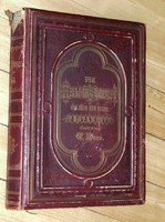 PIROS BŐRKÖTÉSES német DORÉ BIBLIA  a Vulgata szerint 1868 Stuttgart - ÚJSZÖVETSÉG