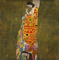 Gustav Klimt - Remény II. - reprint
