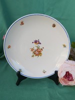 Rare granite beautiful floral flat plate serving steak collection piece