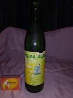 "Mohai Ágnes szénsavas forrásvíz" - retro üdítős palack