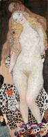 Gustav Klimt - Ádám és Éva - reprint