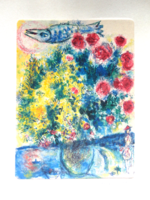 Chagall  rézkarc -  leárazásnál nincs felező ajánlat!