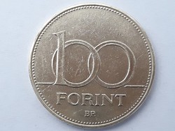 Hungarian 100 forint 1995 coin - Hungarian metal hundred 100 ft 1995 coin
