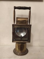 Antik réz bányász karbid lámpa 460 4977