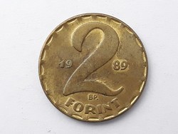 Magyarország 2 Forint 1989 érme - Magyar Bélás kétforintos, 2 Ft 1989 pénzérme