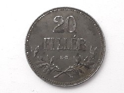 Magyarország 20 Fillér 1916 érme - Magyar 20 filléres 1916 pénzérme