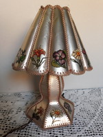 Gyönyörű romantikus antik éjjeli lámpa, asztali lámpa