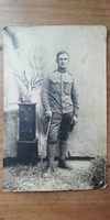 Antique Hungarian soldier photo from 1917