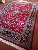 365 x 255 cm kézi csomózású Indo Isfahan szőnyeg eladó