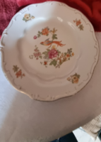 Zsolnay plate tomato bird 8000 ft 1 pc