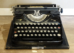 Continental 340 antique typewriter