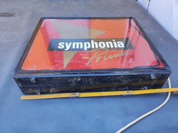 Symphonia prima advertising board, single sided