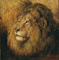 Vastagh géza - lion's head - reprint