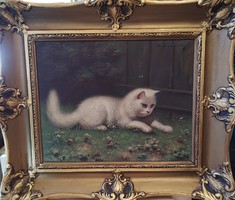 Boleradszky grows Persian kitten 40 x 50 cm. DEFEND.