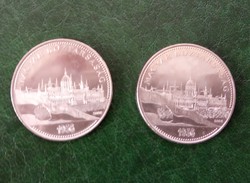 50Ft érme 2006 emlékváltozat 2db együtt és külön 56-os Magyar Forradalom emlék kiadás, az év érméje