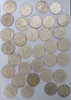 Replica? Silver? 33 pcs coin collection for sale