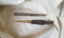 Bronze letter opener ganz