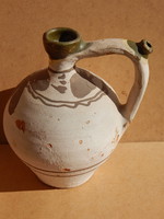 Folk ceramic jug, 24 cm high.