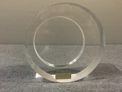 Acrylic photo holder from the 1970s !! 14.5-Cm !!!