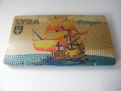 Vintage Lyra Orlow lemezdobozos 12 db-os színes ceruza készlet
