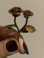 Copper mini roses