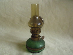 Antik mini petróleumlámpa kis méretű üveg petróleum lámpa