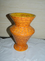 Craftsman cucumber gauze vase