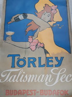 Törley talisman sec - champagne poster