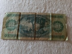 1969 -es papír 10 ft-os 2 db.