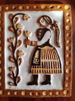 Borsódy Ágnes kerámia falikép