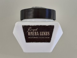 Vintage 1962 KHV Royal Opera Luxus címkés kozmetikai tégely