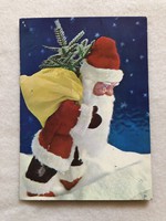 Régi Karácsonyi képeslap, Mikulás