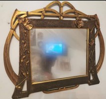 Szeceszios ( Art nouveau ) tükör