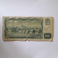 Csehszlovák 100 korona 1961