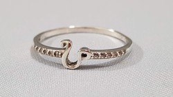 Ezüst női gyűrű 1,25 g