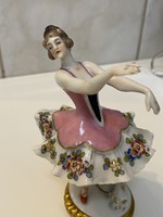 Porcelán balerina  . Sitzendorf porcelán