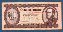5000 Forint  1990 " H " Jelű VF