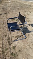 Retro olasz acélcsővázas szék