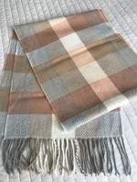 Wool and acrylic blend scarf, 180 x 39 cm, New