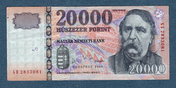 20000 Forint 2005 GB jelű