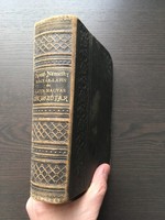 Hungarian Latin dictionary 1887. In leather binding!