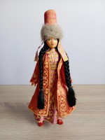 Mongolian doll in traditional costume