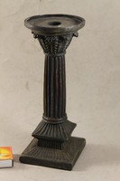 Antique metal candle holder 628