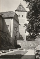 Retro képeslap - Kőszeg, Jurisich vár (XIII-XVIII. sz.)