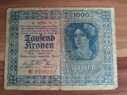 1000 Korona, 1922