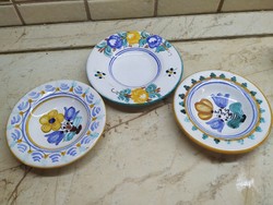 Painted ceramic plate 3 pcs, Haban plate for sale!
