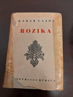 Dedicated!!! Lajos Kádár !!! His novel Rozika