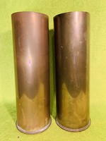 2 Db ii. World War II cannon shells, in good condition, made in 1940 and 1943