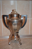 Art deco is very rare, samovar with polished glass for sale